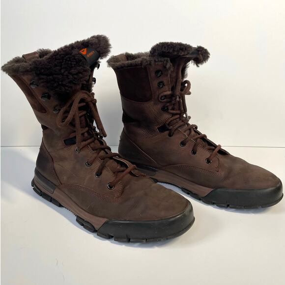 Nike Air Nevist-9 ACG Brown Leather Shearling Boots Men\'s Size 10.5 main image 10